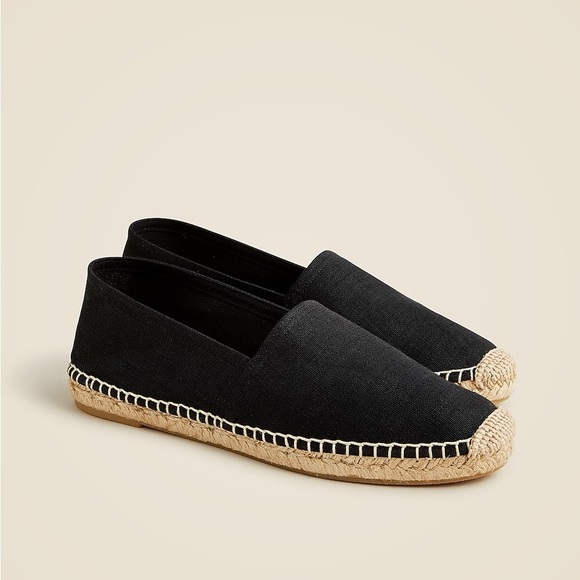J. Crew Shoes - J. Crew Made in Spain Espadrille Flats in Linen 7.5
